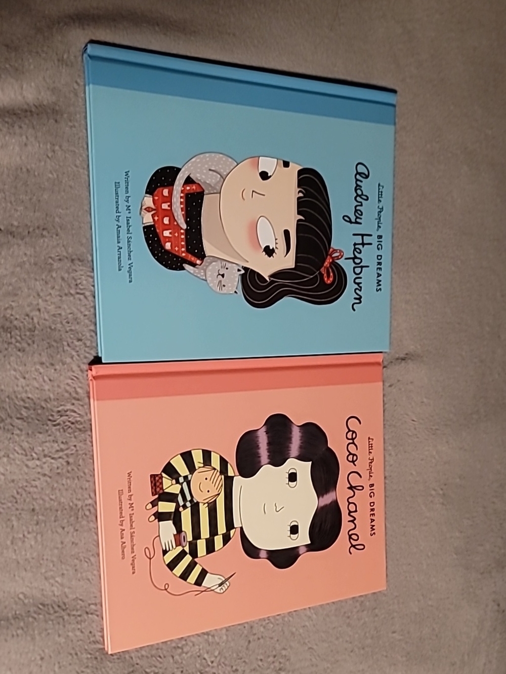 Little People, BIG DREAMS - Audrey Hepburn & Coco Chanel Hardcover Books